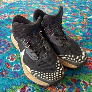 Nike Black and Tan Sneakers